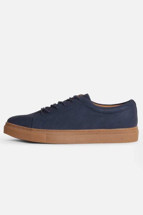 Kronstadt Beckenbauer Low Sneaker Navy/Camel