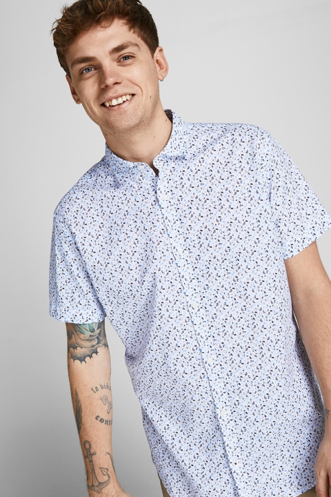 Jack & Jones JPRBLASUMMER BLACKPOOL Hemd S/S SN White