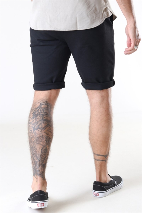 Denim Project Ponte Shorts Black