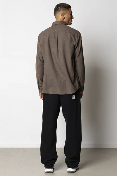 Fat Moose Frank flannel Hemd Brown