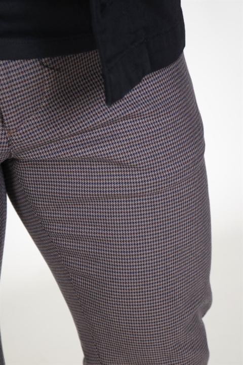 Gabba Pisa Hound Hose Brown Check