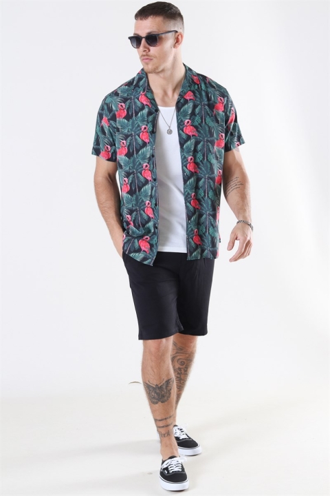 Clean Cut Theo Bowling Hemd S/S Theo AOP