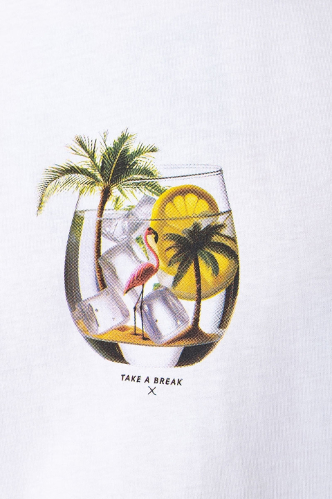 Clean Cut Copenhagen Break T-Hemd White