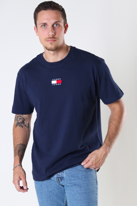 Tommy Hilfiger TJM TOMMY BADGE TEE Twilight Navy