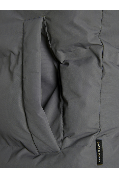 Jack & Jones Soho Puffer Hood Jacket  Castlerock