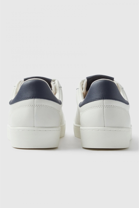 Fred Perry SPENCER LEATHER 254 Porcelain