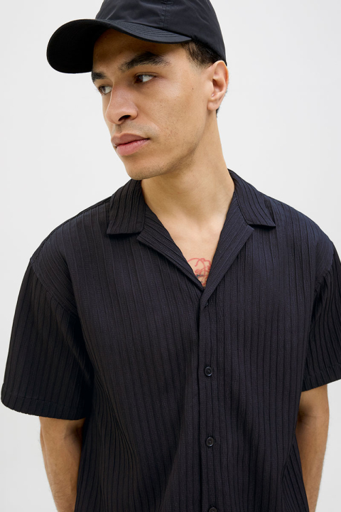 Jack & Jones Massimo Resort Hemd SS Black