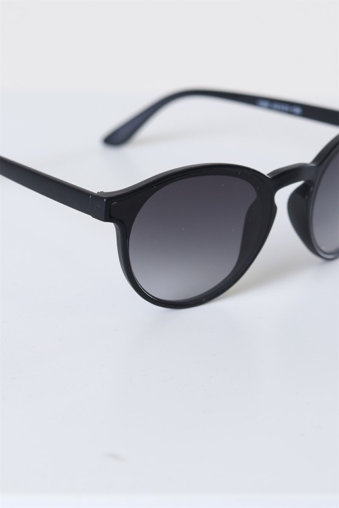 Fashion 1385 Mat Black Sonnenbrille Grey Gradient