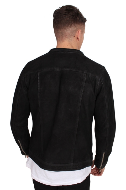 Just Junkies Rolf Suede Jacke Black