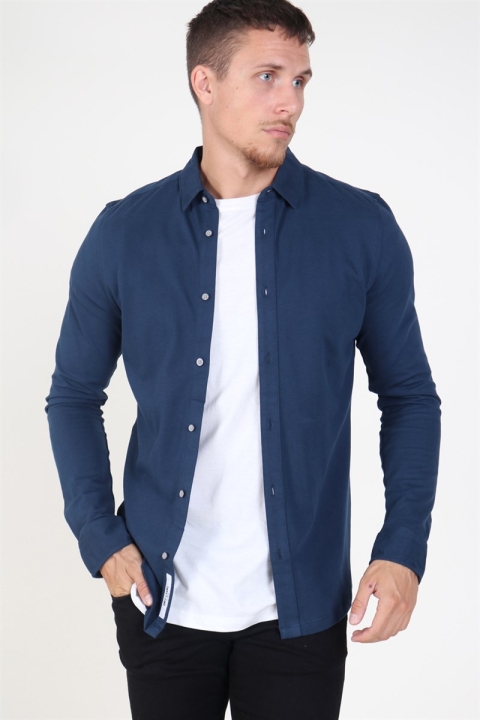 Only & Sons Cuton Hemd Dress Blues