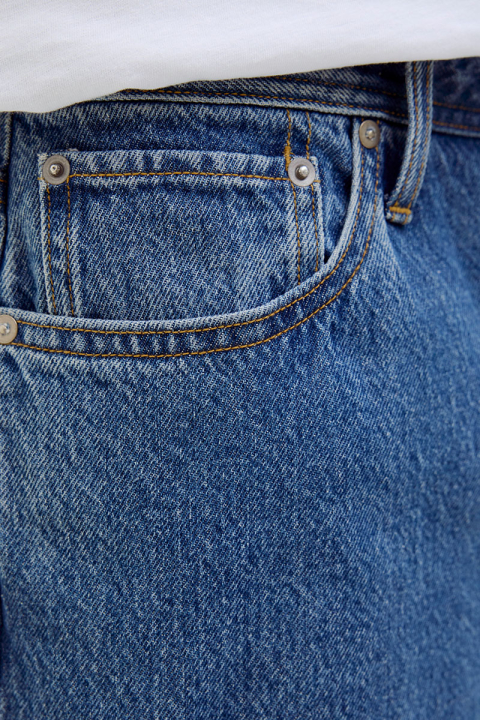 Jack & Jones Alex Baggy Fit Shorts 301 Blue Denim