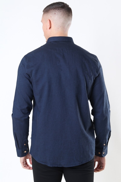 Kronstadt Johan Diego Cotton Hemd Navy