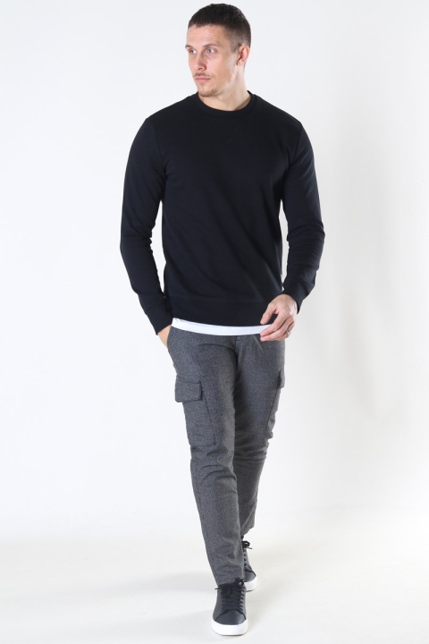 Jack & Jones Basic Sweat Crew Neck Black