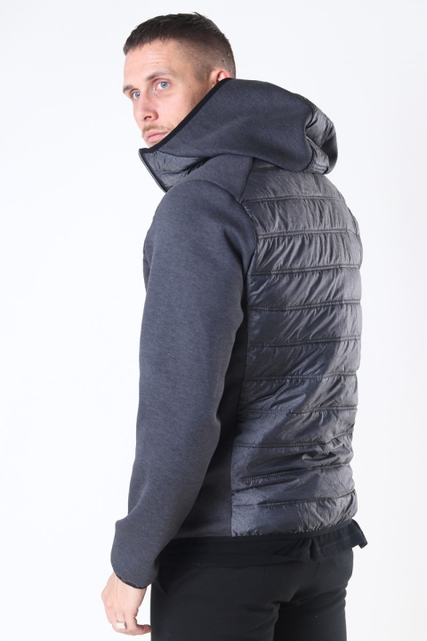 jack & Jones Toby Hybrid Jacke Black