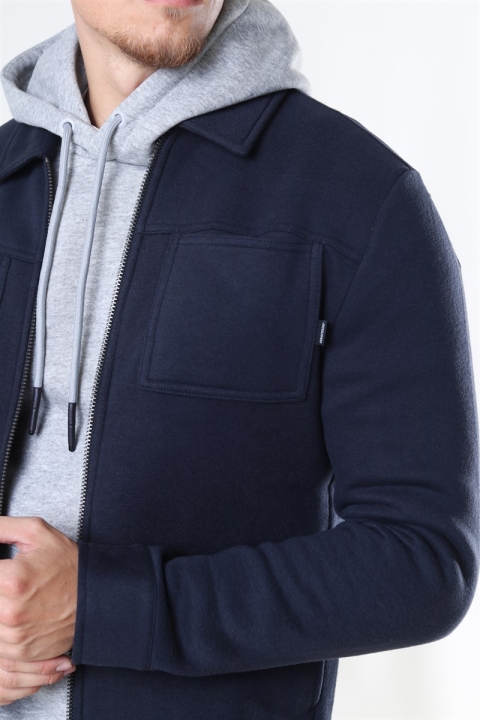 Jack & Jones Dawn Sweat Jacke Dark Navy