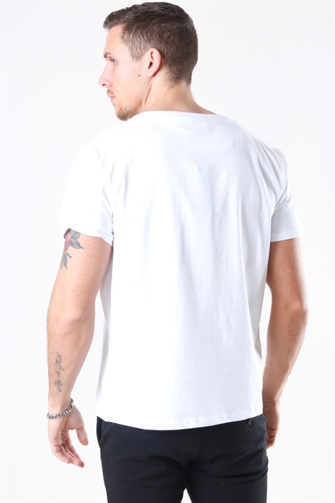 Clean Cut Copenhagen Miami Stretch T-Hemd White