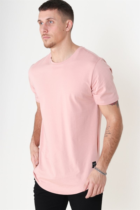 Only & Sons Matt Life Longy SS T-Hemd Misty Rose