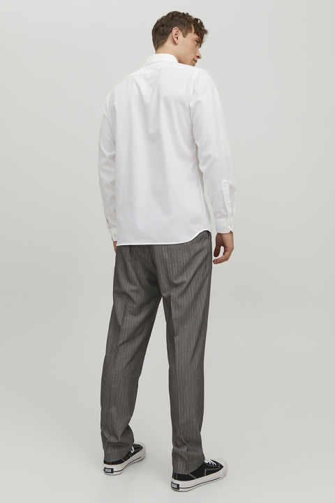 Jack & Jones Parker Wrinkle Resistant Hemd LS White