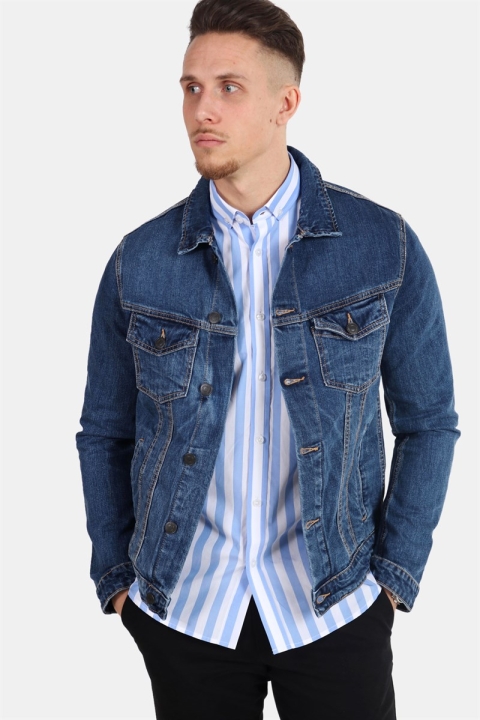 Jack & Jones Alvin Denim Jacke Sa 001 Noos Blue Denim