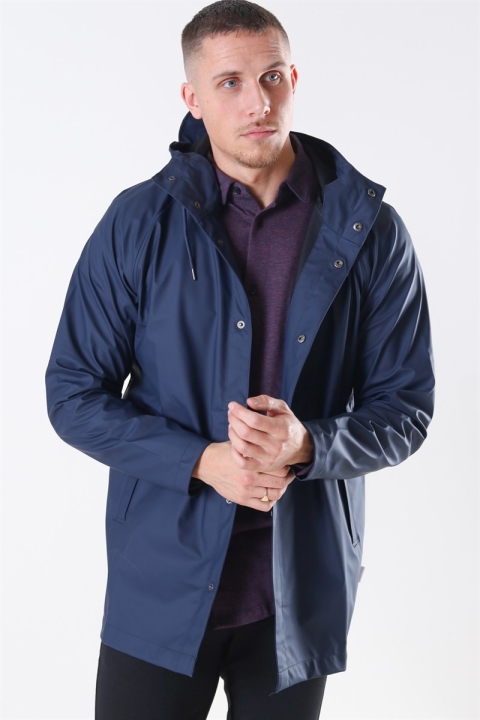 Rains Short RegnJacke Blue