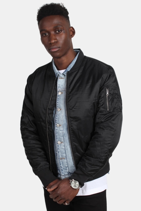 Urban Classics Bomber Jacke Black