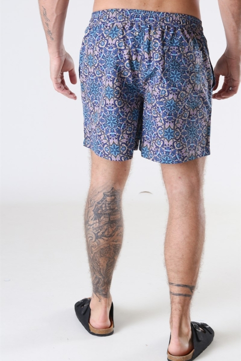 Les Deux Psycadelic Badehose Purple