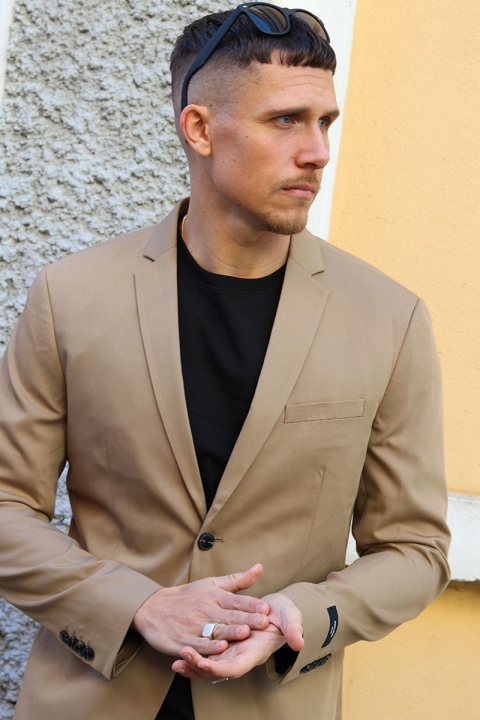 Jack & Jones Premium Franco Slim Fit Anzug Petrified Oak