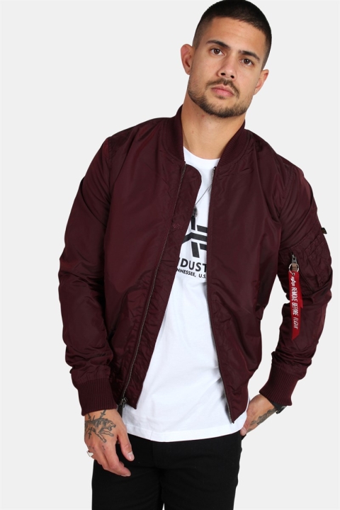 Alpha Industries MA-1 TT Jacke Dark Maroon