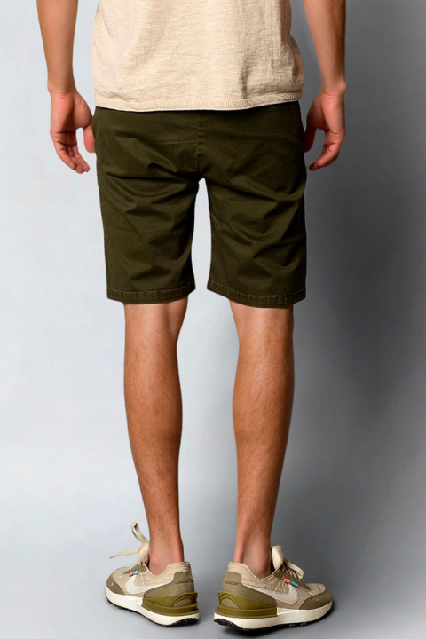Clean Cut Copenhagen Milano twill shorts Army