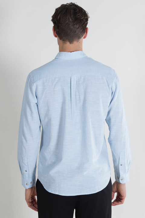 Jack & Jones Summer Hemd LS Chambray Blue