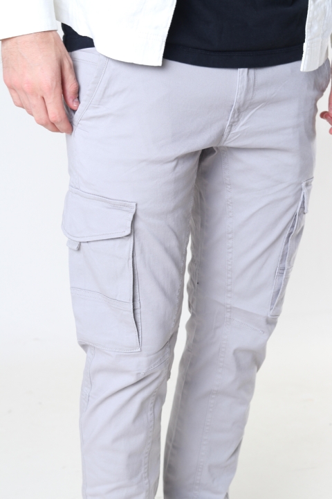 Jack & Jones Paul Flake Cargo Pants Drizzle