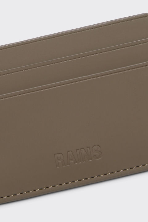 Rains Card Holder 17 Taupe
