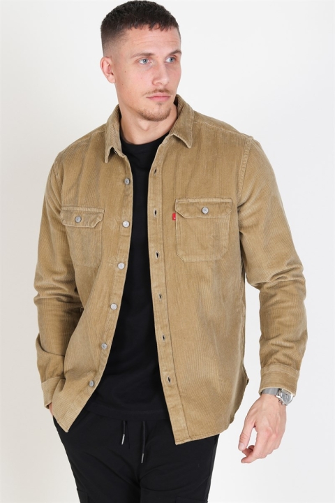 Levis Jackson Worker Hemd Harvest Gold Cord