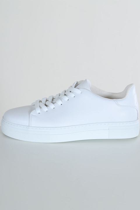 Selected SLHDAVID CHUNKY LEATHER SNEAKER NOOS White