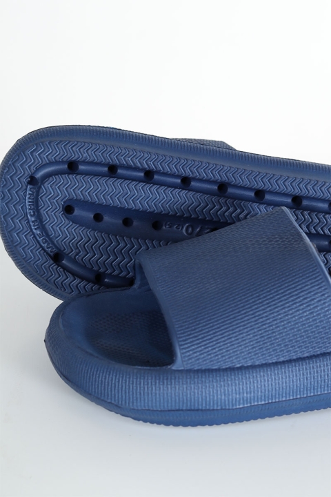 Basic Brand Soft Beach Sandal Navy