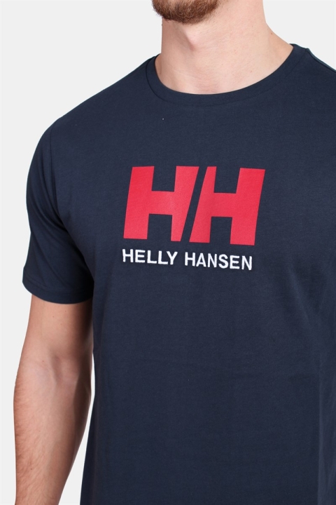 Helly Hansen Logo HH T-Hemd Navy