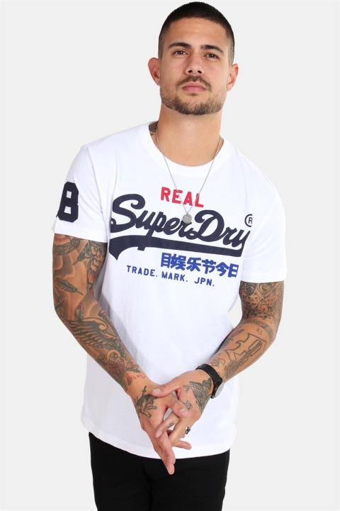 Superdry Vintage Logo Tri T-Hemd Optic