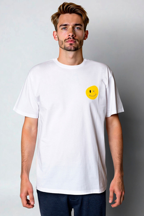 Clean Cut Copenhagen Smile T-Hemd White