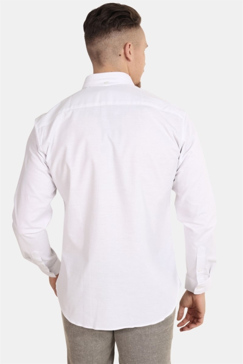 Clean Cut Oxford Plain Hemd White