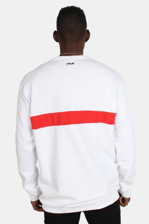 Fila Steven Crew Sweatshirts Bright White