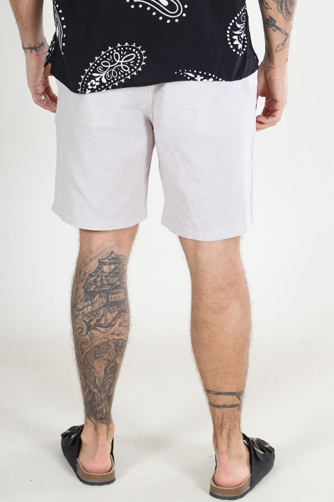 Jack & Jones Kane Summer Linen Jogger Shorts Crockery Melange