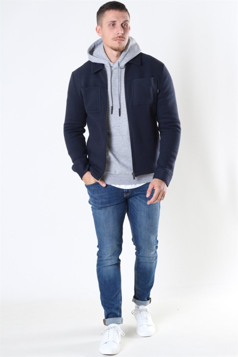 Jack & Jones Dawn Sweat Jacke Dark Navy