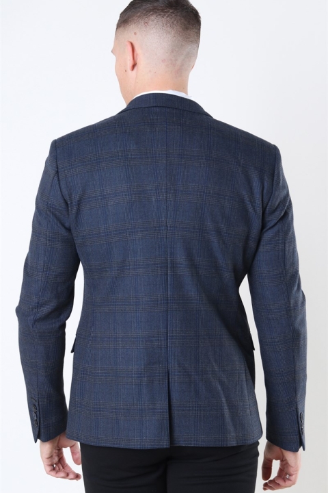 Tailored & Originals Ragn Blazer Dark Grey Melange