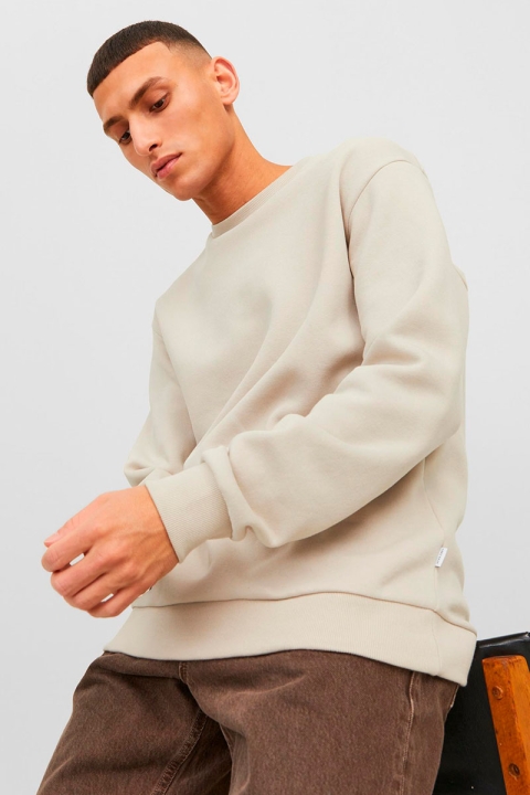 Jack & Jones Bradley Sweat Crew neck Moonbeam