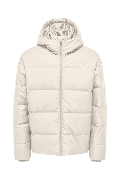 ONLY & SONS Michael Puffer Jacket Silver Lining