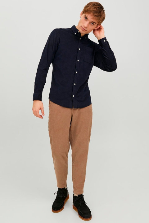 Jack & Jones Classic Cord Hemd L/S Navy Blazer