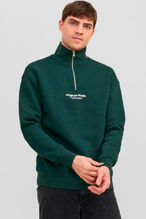 Jack & Jones Vesterbro Sweat Half Zip Magical Forest