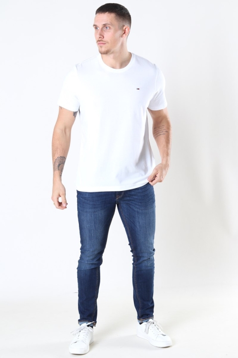 Tommy Jeans Original Jersey T-Hemd Classic White