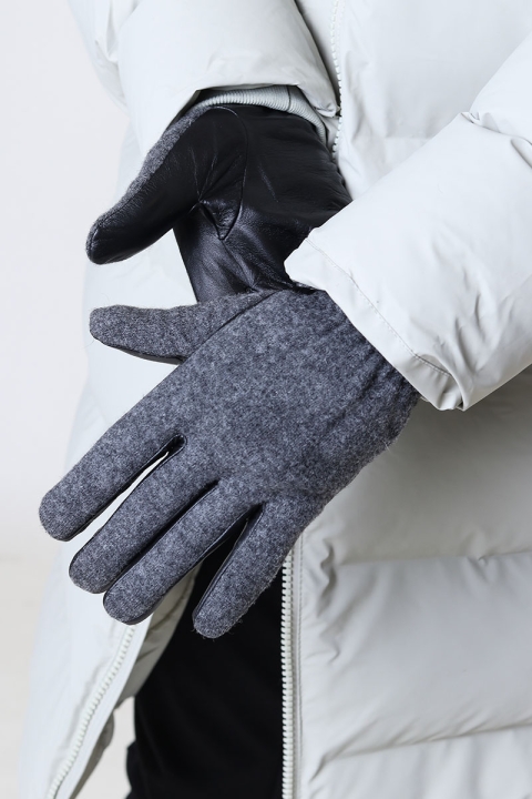 Jack & Jones JACPRJCT GLOVES Dark Grey Melange