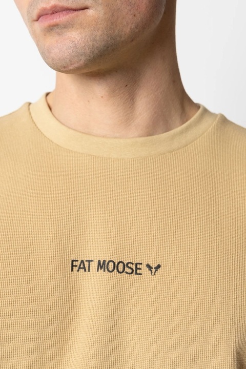 Fat Moose Christopher Structured Tee Khaki